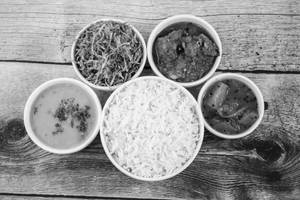 Bengali Chicken Thali