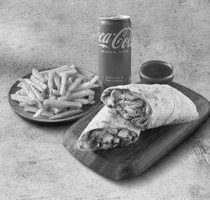 Big Meal with Shawarma, Fries & Drink