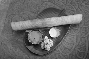 Rawa Onion Masala Dosa