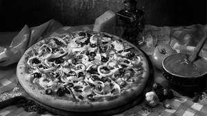 Schezwan Chicken Pizza