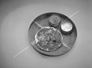 Chicken curry dosa