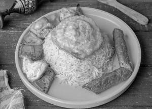 Chicken Chelo Kebab