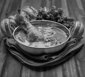 Kadai Chicken Half