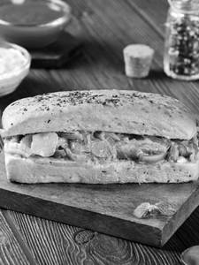 Peri Peri Veg Sandwich