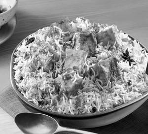 Paneer Tikka Dum Biryani