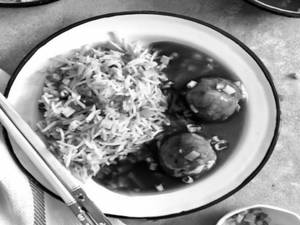 Combo Fried Rice Manchurian