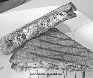 Paneer Bhaji Sandwich