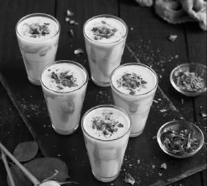 Rose Mawa Lassi