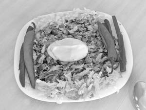 Hummus Chicken Shawarma