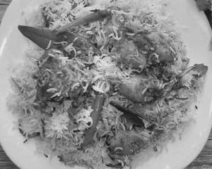 Dum Chicken Biryani ...(bl)