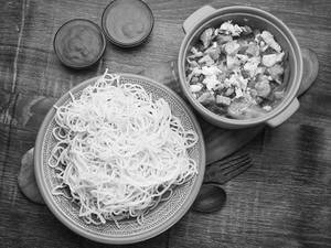 Mixed Cantonese Noodles