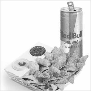 Nachos + Redbull Sugarfree