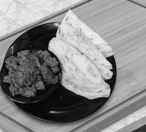3 Porotta + Beef Roast