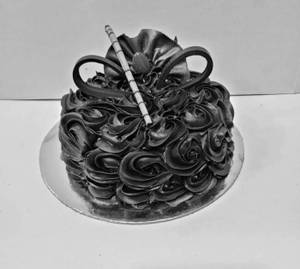 Chocolate truffle cake
