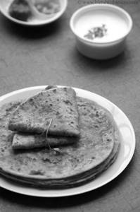 Carrot Paratha