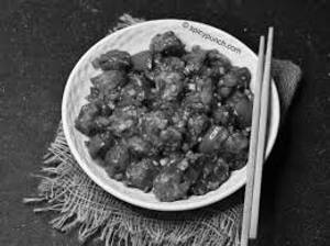 Mushroom Manchurian Dry