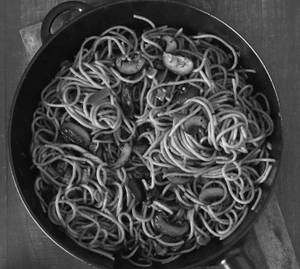 Mushroom Noodles