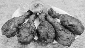 Fried Chicken Masala Leg Piece (4Pcs)