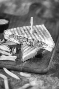 Grilled Chicken Tikka Sandwich