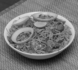 Chicken Manchurian Noodles