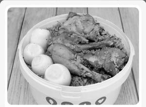 Chicken Bucket Biryani Half portion (4 To 5 Person)