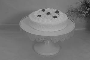White forest cake