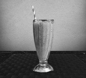 Butterscotch milkshake