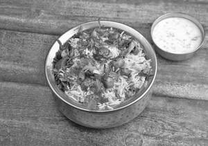 Mushroom Biryani