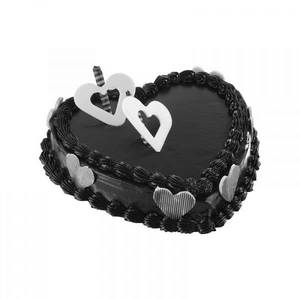 Heart Shape Chocolate Cake [1 Pound ]