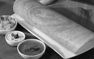Cheese Onion Masala Dosa