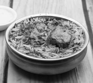 Paneer Tikka Biryani.