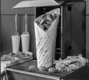 Schezwan chicken twister                                                                           