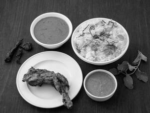 Ghee Rice + Tandoori Chicken