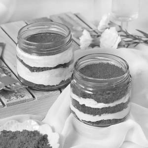 Red Velvet Jar Cake