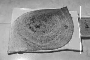 Cheese Rava Sada Dosa