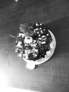 Italian Chocolate Cake (Eggless)