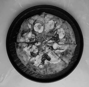 Caprese Pizza With Mozzarella Di Buffala