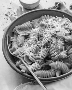 Red sauce pasta