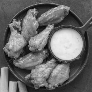 Chicken Hot Wings (6 Pcs)