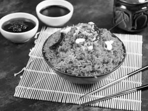Veg Triple Schezwan Fried Rice