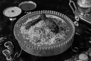Dum Chicken Leg Biryani -2 Pcs