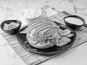 Jain Tandoori Mayo Burger