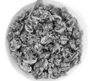 Mushroom Fried Rice