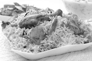 Special chicken dum biryani