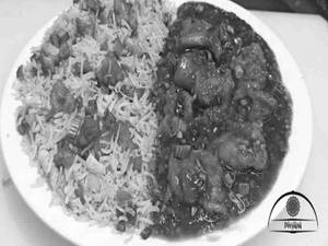 Egg Manchurian Fried Rice With Gravy