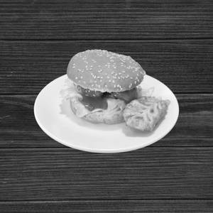 Chicken Momo Burger