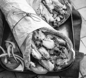 Butter Chicken Shawarma