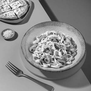 Fungi Fettuccine Pasta