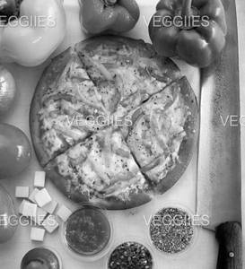 Onion Capsicum Pizza
