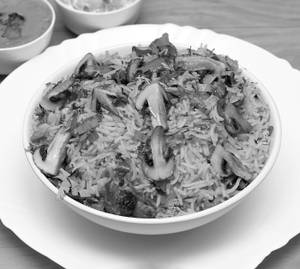 Mushroom Biryani